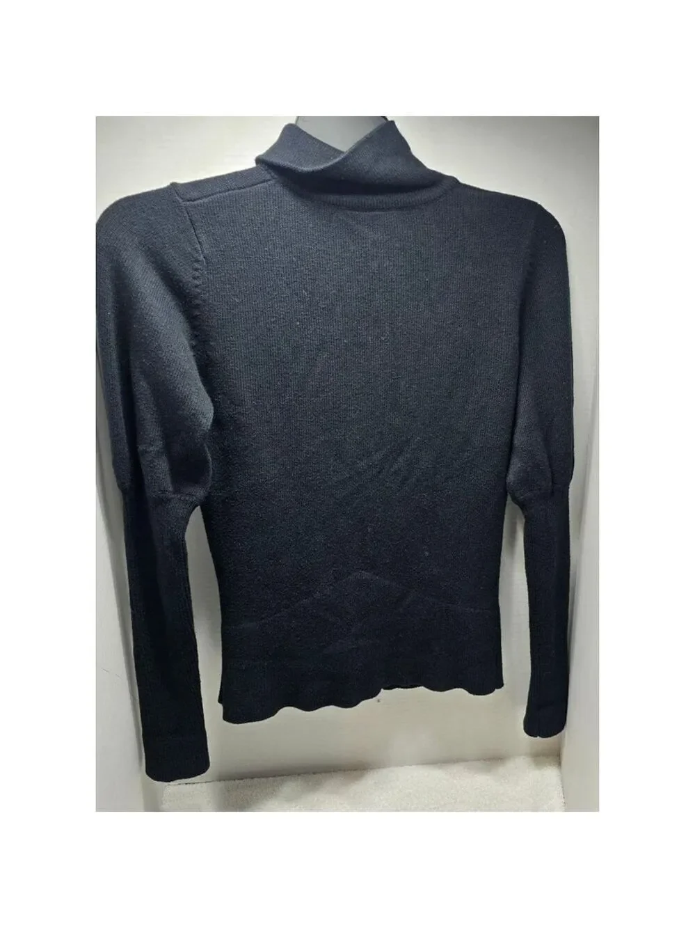 Women's BOSTON PROPER Black Turtleneck Sweater S